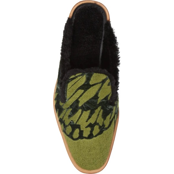 Free people butterfly faux fur lined mule - Picture 3 of 15
